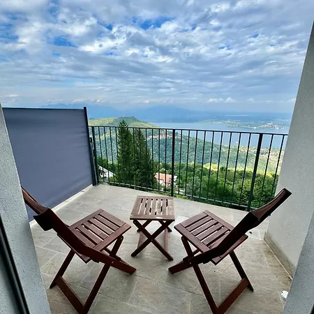 Villa Il Sogno Terrazza Panoramica Massino Visconti Esterno foto